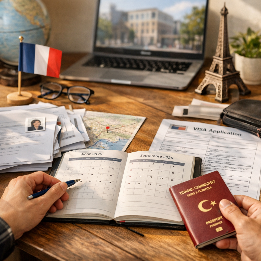 Calendrier 2026-2027 : quand préparer dossier, entretien et visa