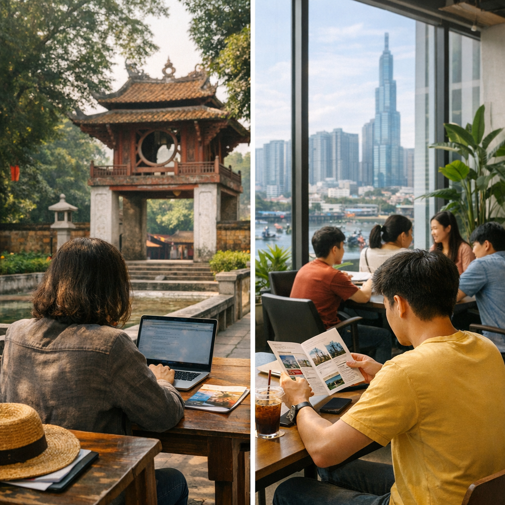 Espaces de Hanoï et Hô Chi Minh-Ville&nbsp;: où s’informer selon votre profil&nbsp;?