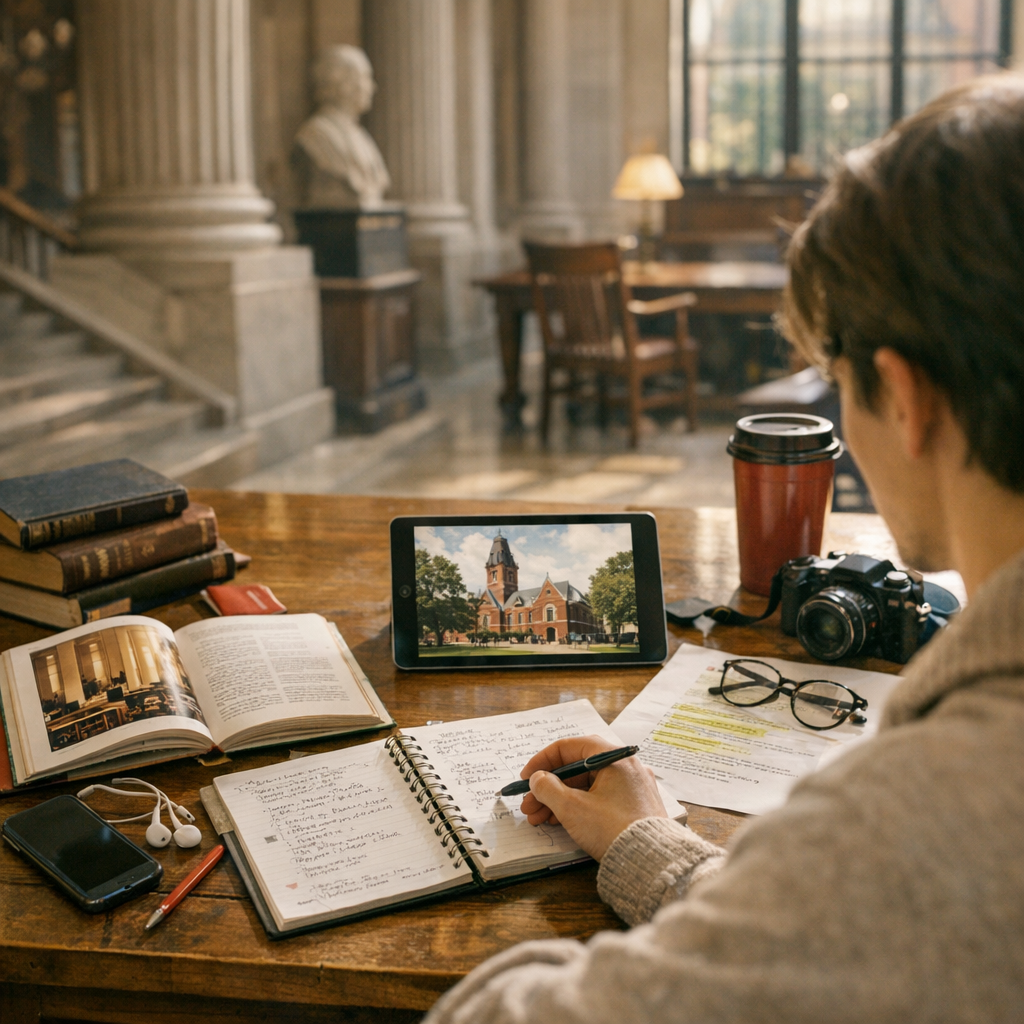 Comment préparer sa visite intérieure sans carte Harvard