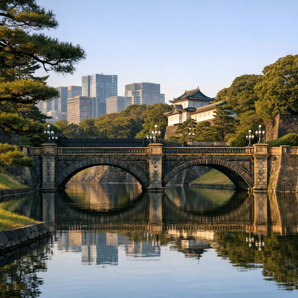 Imperial Tokyo désigne le Palais, l’empereur ou l’hôtel