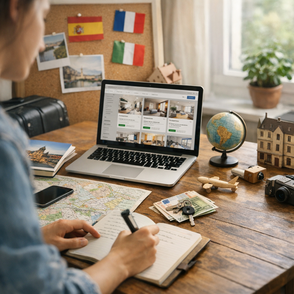 Trouver un logement à l’étranger étape par étape