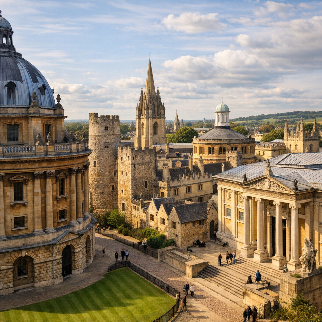 Que faire à Oxford : collèges, château, musées et patrimoine