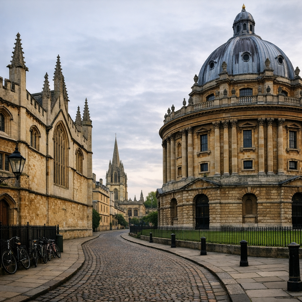 Oxford au Royaume-Uni se découvre comme ville d’études