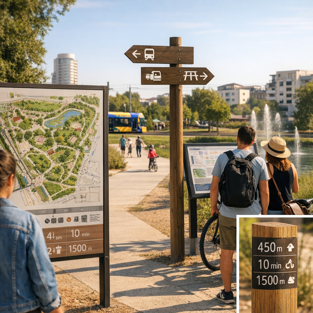 Accès, localisation et repères chiffrés pour préparer la visite