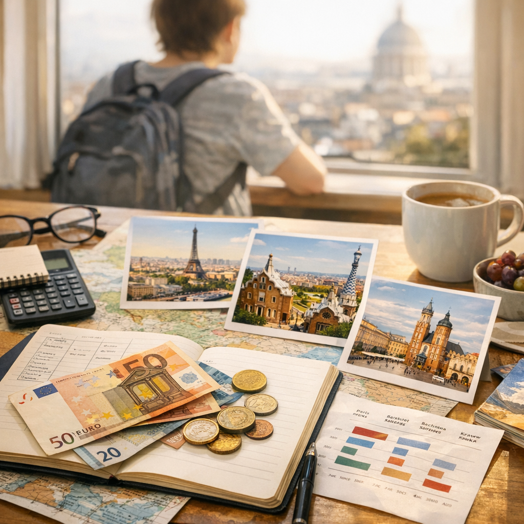Budget 2026 : bourse Erasmus+, aides et coût réel dans trois destinations