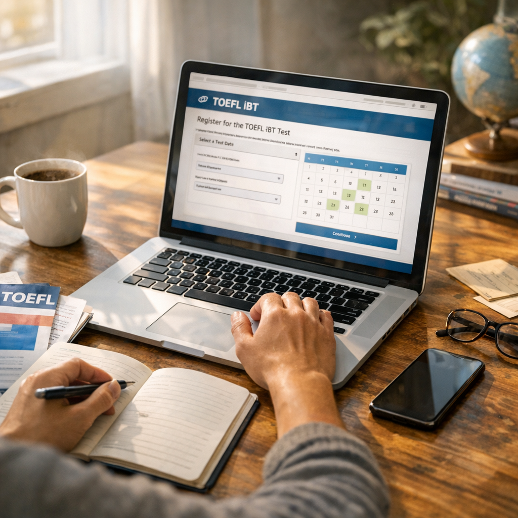 3. Comment s’inscrire au TOEFL iBT et choisir une date d’examen ?