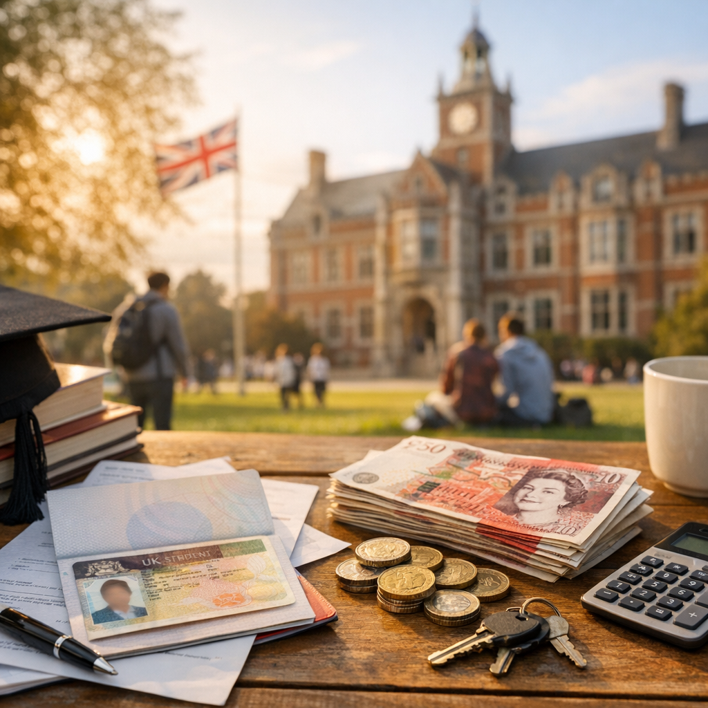 Prix d’une université en Angleterre en 2026 : frais, visa et coût de vie