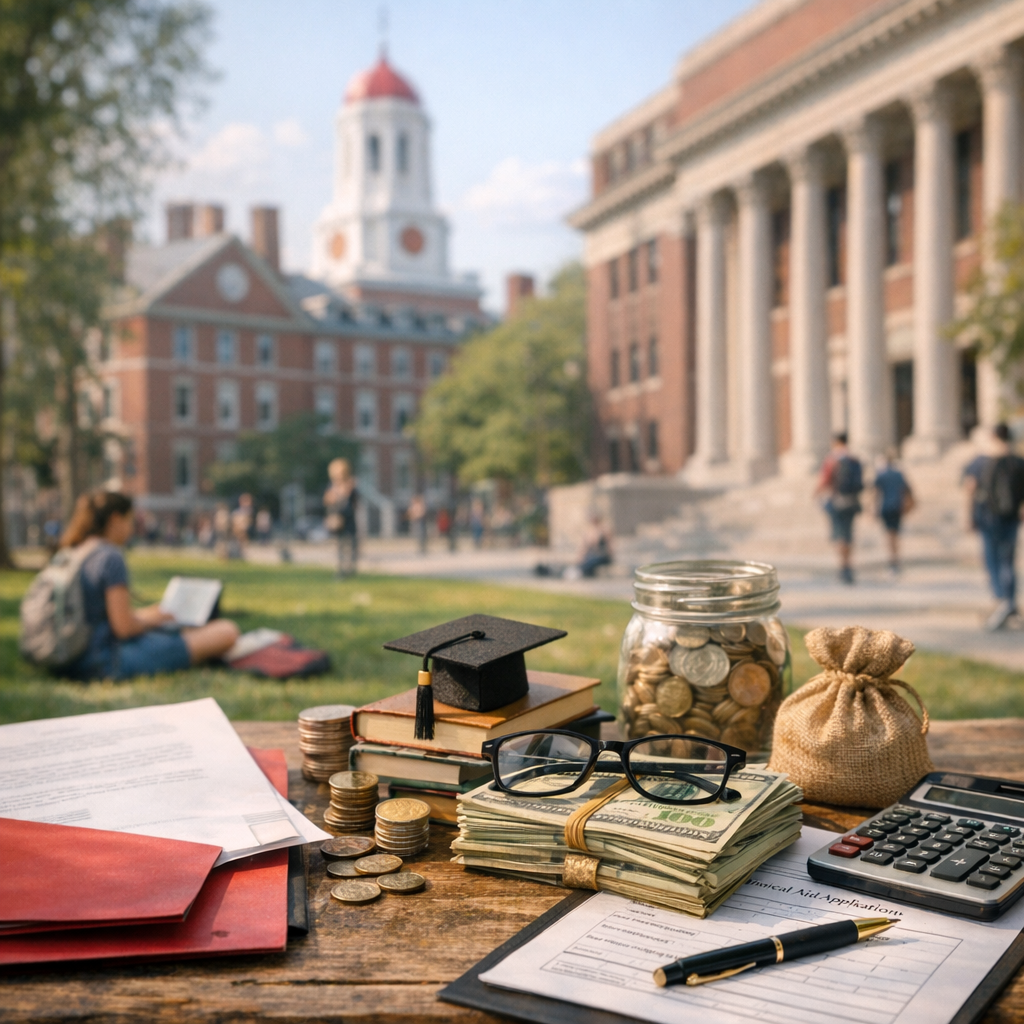 Financer ses études à Harvard : bourses, need-blind et prix net