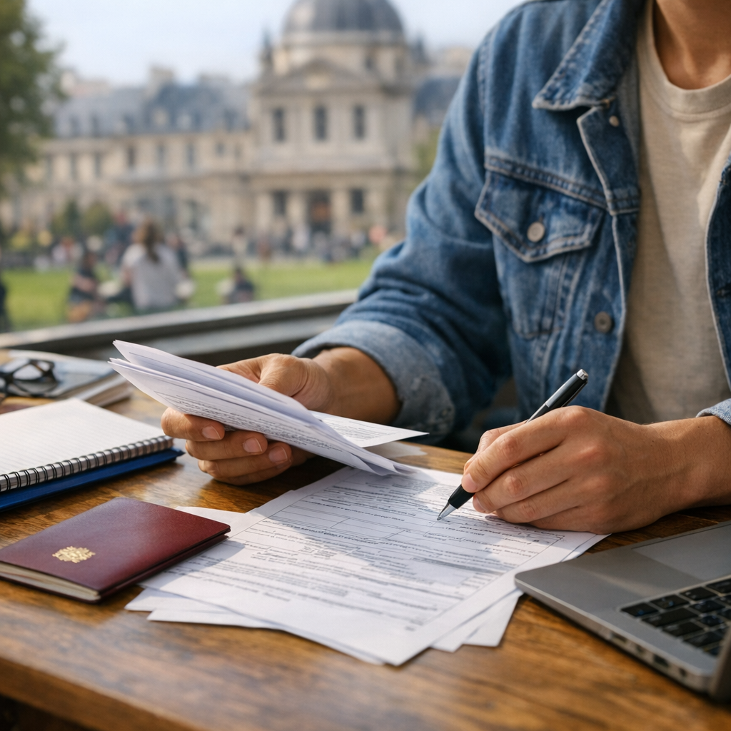 Le visa étudiant et le travail en France : droits et plafonds
