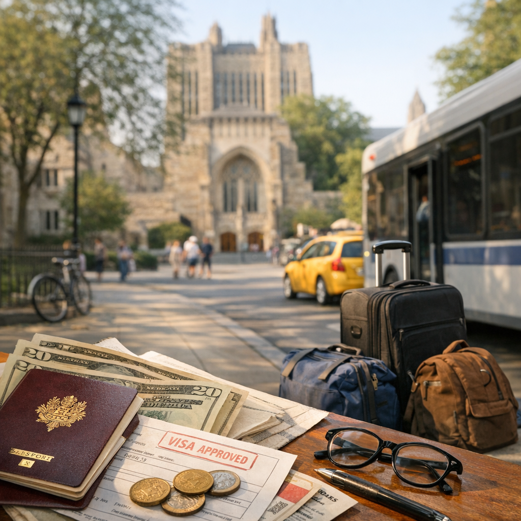 Ce que le prix Yale oublie souvent : change, visa, trajets et vie à New Haven